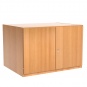 Papierschrank,  90 cm hoch, 136x100 cm (B/T), 10 Zügen, 2 Türen, 